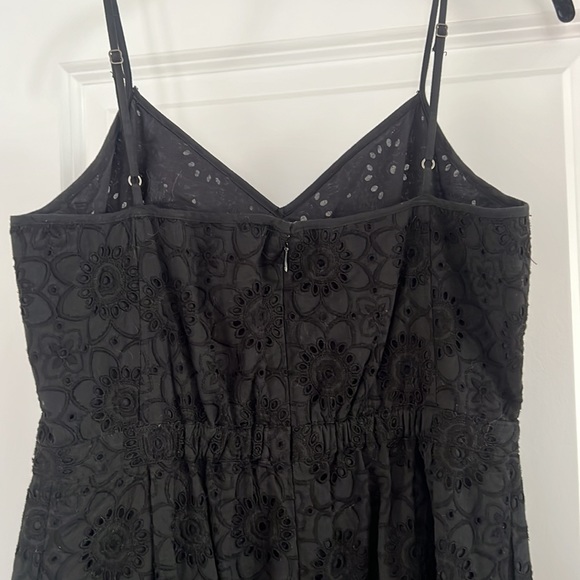Madewell Size 0 Eyelet Mini Dress in Black - Picture 4 of 4